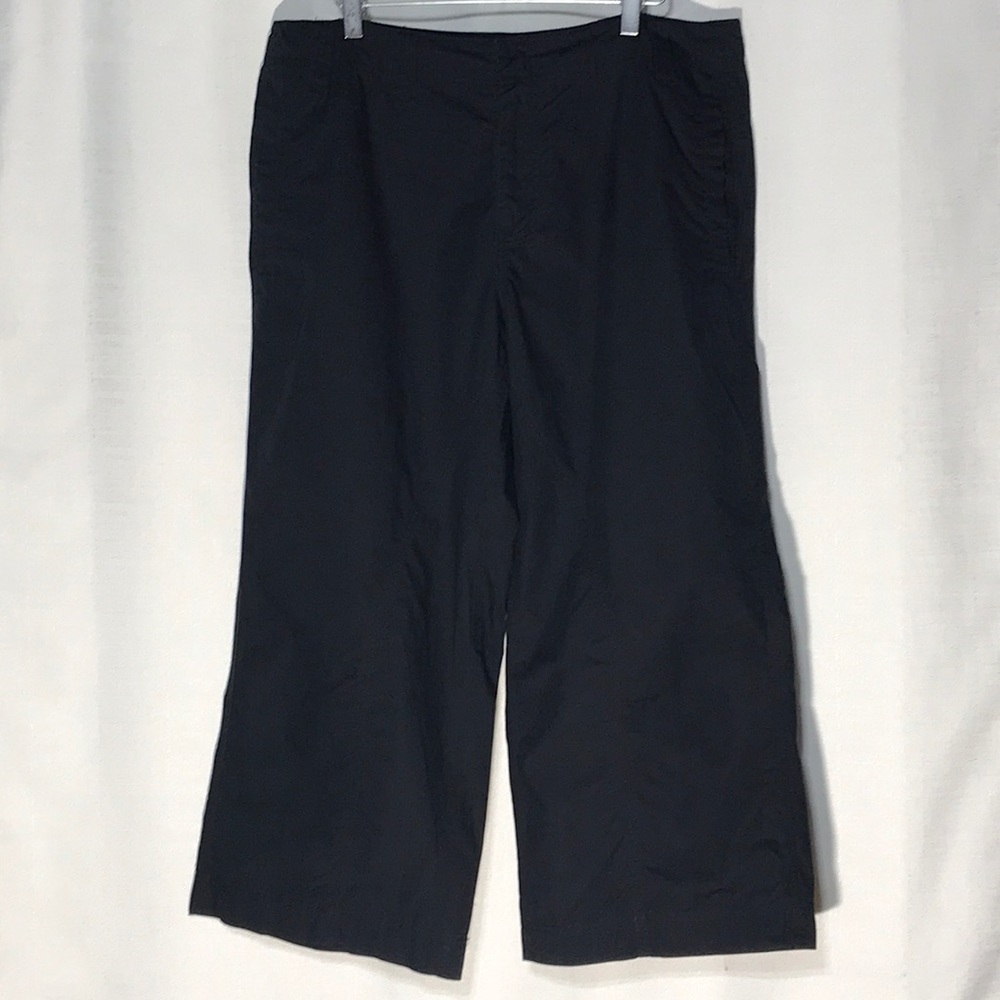 CALVIN KLEIN JEANS LightWeight Cropped Pants Black